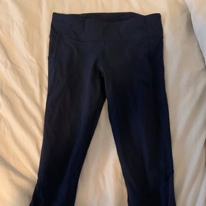Lululemon Pace Rival Crop in Navy